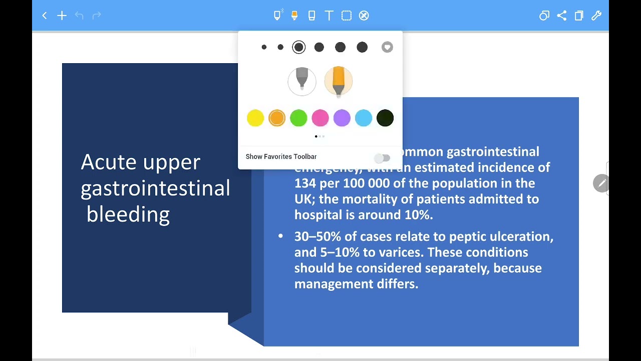 upper gastrointestinal bleeding