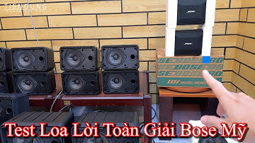 Loa Lời Bose 101 hàng bãi Mỹ, hỗ trợ nghe nhạc và hát karaoke