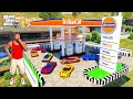 Franklin  shinchan opening a petrol pump near his house gta 5  jnk gamer