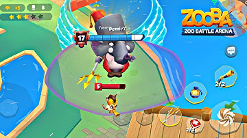 Zooba : Level 17 Frank With Inflatable Muscles is Incredible 😮 | Dezzi Gaming