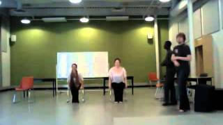 In Rehearsal:  Matthew Fox and Push-Turns