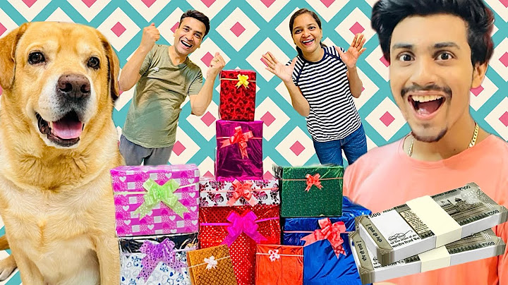 Giving 10 Mystery gifts to my family | Win 50000 Rupees | Anant Rastogi
