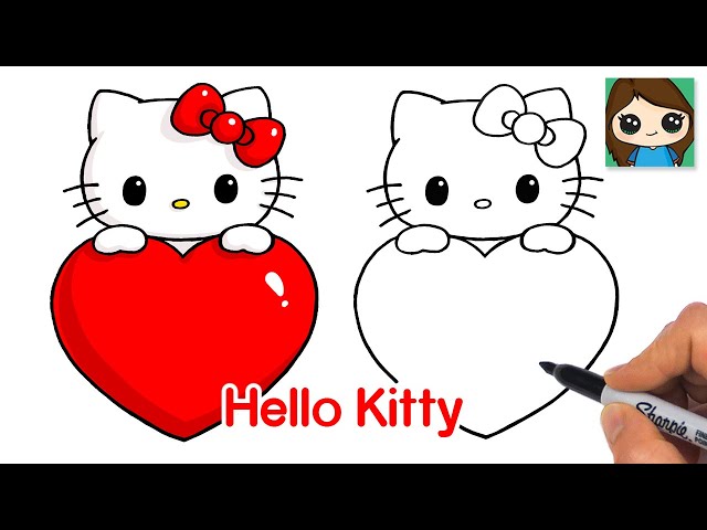 How to Draw Baby Hello Kitty? - Easy Drawing İdeas - For Kids