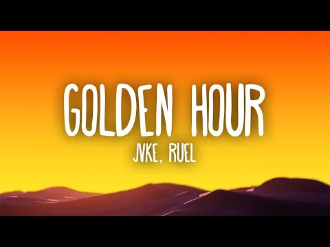JVKE - golden hour ft. Ruel (SLOWED + REVERB+LYRICS)
