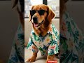 Drip Check: Dog Edition  #DogVibes #PetStyle #GoldenRetriever