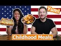 German Husband Reacts to My Childhood Meals! (American Wife)