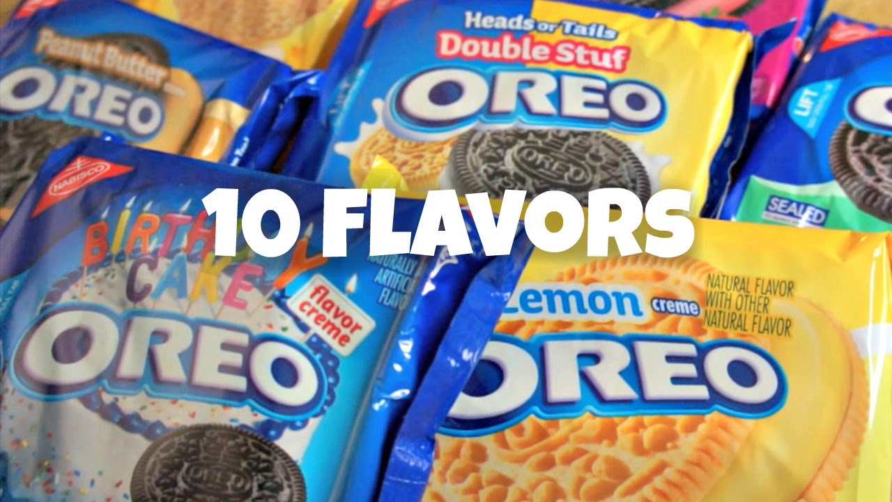 Tasting 10 Flavors of Oreo | emmymade