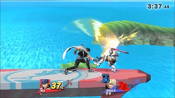 Side B spike with Ike (highlight)