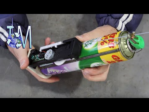 Homemade automatic spray...