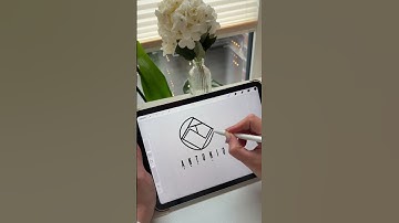 Master Name Logo Design in Procreate Tutorial #namelogo #logodesign #tattooideas