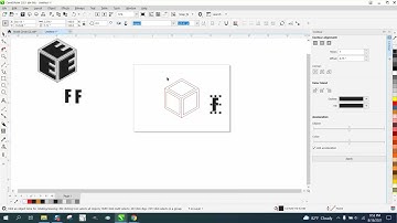 CorelDraw Tips & Tricks Block with Raised Letters