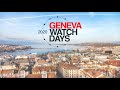 WELCOME TO GENEVA WATCH DAYS 2020