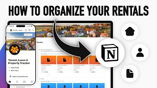How to Track Tenants & Leases in Notion | Property Tracker Walkthrough