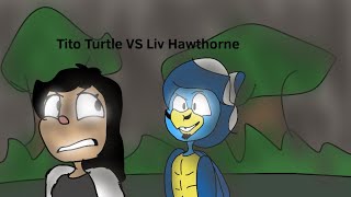 Tito Turtle VS Liv Hawthorne Reanimated | Willy’s Wonderland Animation |