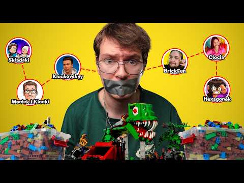 7 LEGOTUBERÓW BUDUJE BEZ KOMUNIKACJI