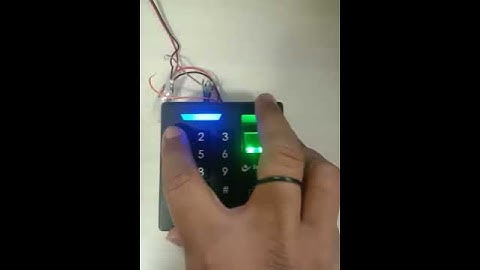 Enrolling Finger in S-B4CB