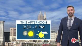 Monday's extended Cleveland weather forecast: Morning rain to clearing today in Northeast Ohio