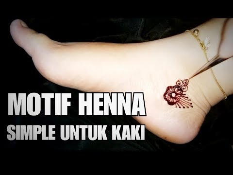 Unduh 75 Koleksi Gambar Henna Di Kaki Yg Simple Terbaik HD