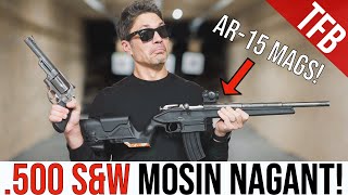 The Mosin Nagant in .500 S&amp;W Magnum is the ULTIMATE Bubba Rifle