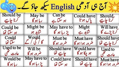 15 English Structures You Must Learn! | Easy Urdu Explanation | Zahida Usman Education