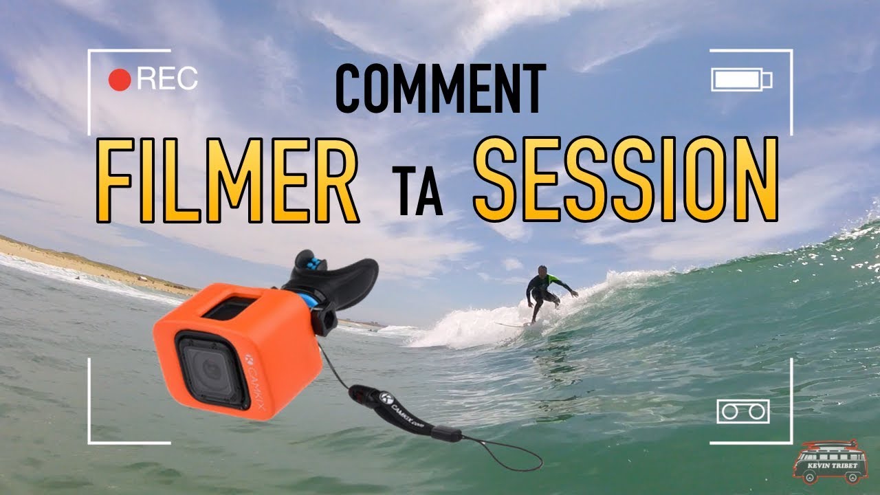 Fixation bodyboard Gopro  Support pour planche de surf