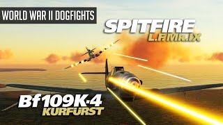 DCS: Spitfire Mk.IX vs Bf-109 Kurfurst | Classic World War II Dogfight