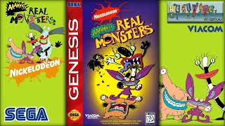 Aaahh Real Monsters -02- Dump 1, Dump 5, Post Office 1 Sega Genmd - Ost