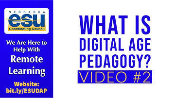 What Is Digital Age Pedagogy?