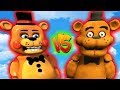Toy Freddy vs Freddy Fazbear - EPIC BATTLE | GTA Vs.