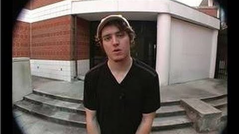 Skateboarding Tricks : How to Do a Frontside 180 Skateboard Trick Up Stairs