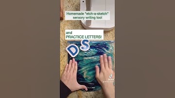 Homemade "Etch-a-Sketch" Sensory Writing Tool for Your Kids! x The Know with Nikki Spo