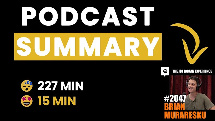 The Joe Rogan Experience #2047 | Brian Muraresku - Podcast Summary