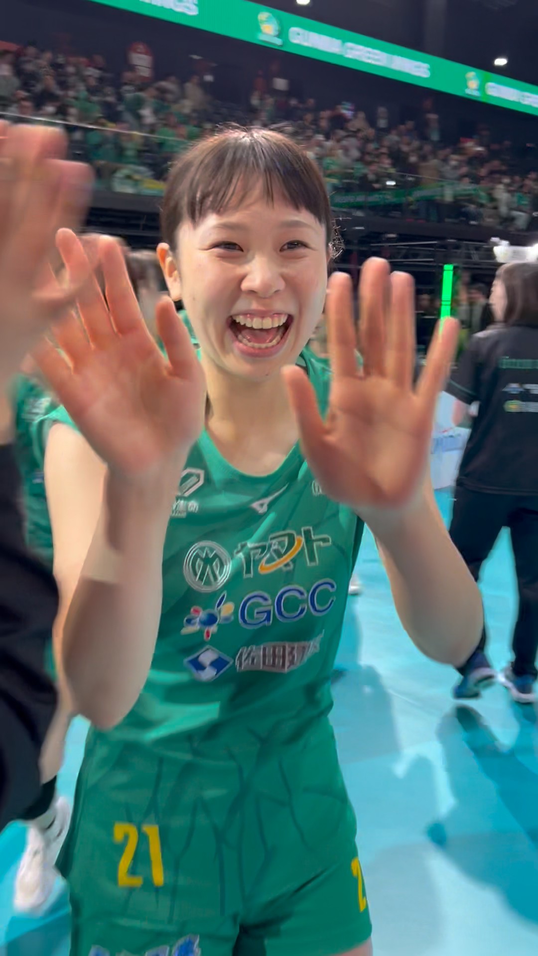 群馬グリーンウィングスポスター、ファイル 2025年2月ホームゲーム VS PFUブルーキャッツ石川かほく - 群馬