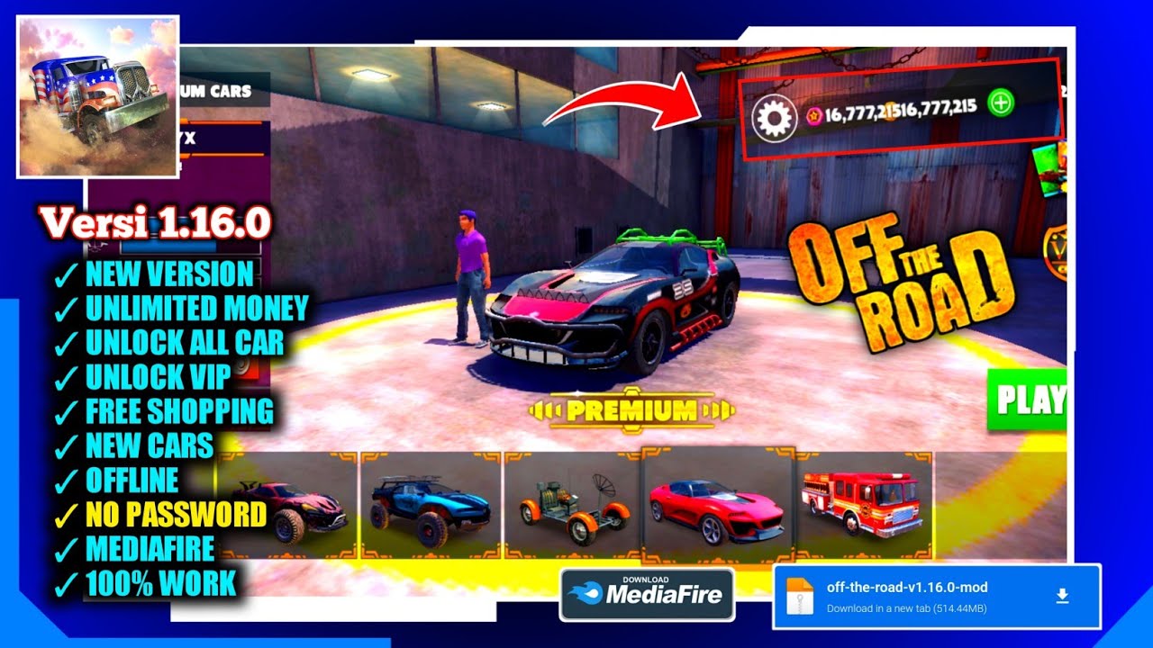 Update!! Off The Road Mod Apk V1.16.0 New Version 2024