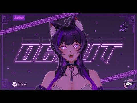 【 DEBUT STREAM 】 VORAX's Catssassin is ready to bonk you! 【 Kurosaki Rie 】