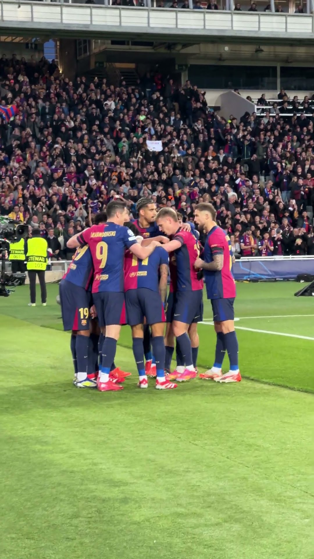 Raphinha sets the tone! ? #fcbarcelona #championsleague #shorts