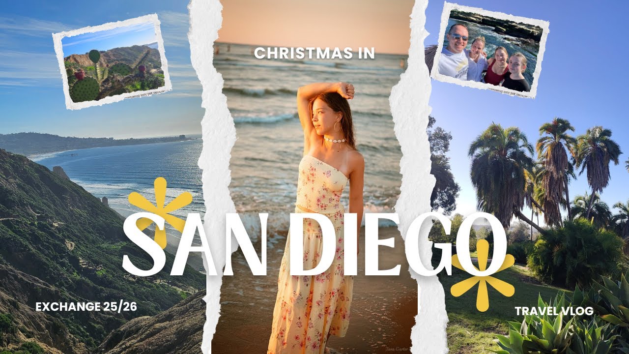 Weihnachten in San Diego:  Meine Weihnachtsreise als Austauschschülerin!🇺🇸 🌵✨