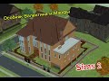 Современный особняк со старинным интерьером. Симс 2