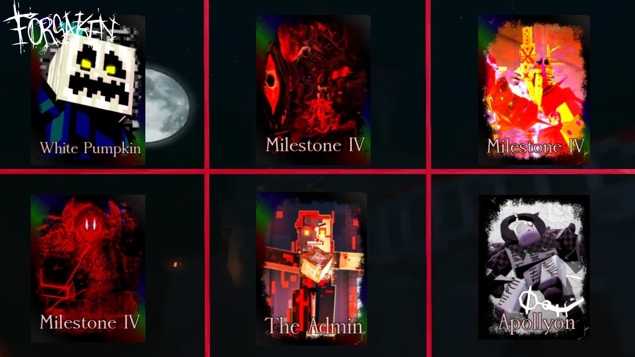 Using the best New/Updated Skins for every killer |Roblox Forsaken ...