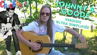 JOUEZ « JOHNNY B GOODE » EN VERSION ULTRA-SIMPLIFÉE à la guitare acoustique