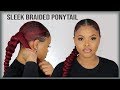 SUPER Sleek Braided Ponytail (Protective Style) | Naturally Sunny