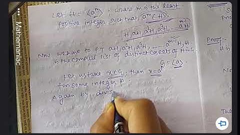 Group: Every quotient group of a cyclic group is a cyclic group( S.K.Mapa , Theorem_2.14.3)
