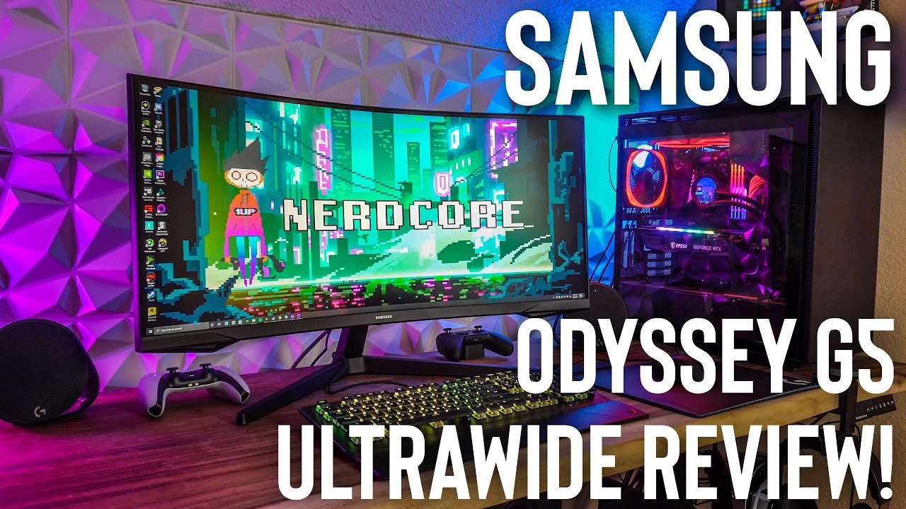 SAMSUNG ODYSSEY G5 32'' Ecran PC Gaming Incurvé 1000R