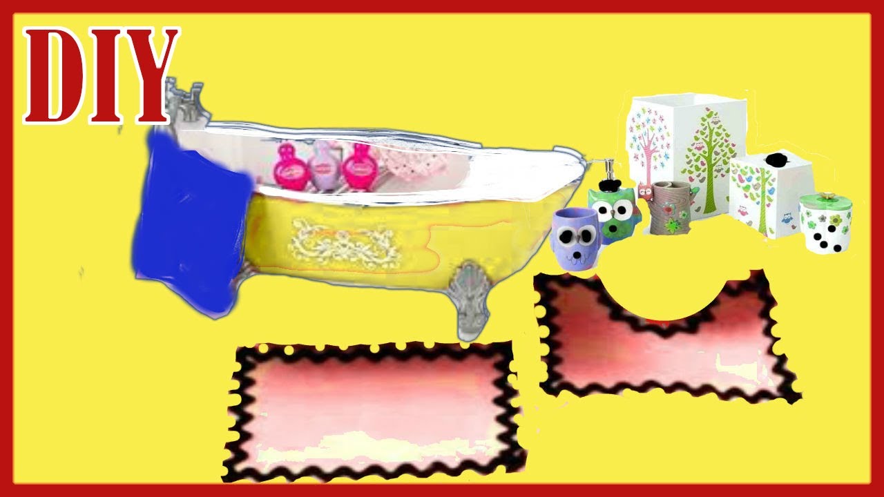 How to make a bathroom rug set plus towels set - YouTube How to make a bathroom rug set plus towels set - YouTube