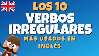 LOS 10 VERBOS IRREGULARES MÁS USADOS DEL INGLÉS - INGLÉS PARA NIÑOS CON MR.PEA - ENGLISH FOR KIDS