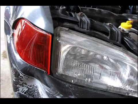 Honda Civic parking light replacement right - YouTube