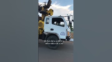 Chơi xe Tàu! #crane #cranetruck #xe #xecancau #xecau