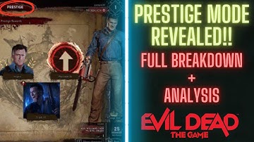 PRESTIGE SYSTEM REVEALED! | FULL BREAKDOWN | EVIL DEAD: THE GAME