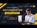 Deriv digit trading lesson 01  matchesdiffers low risk and easy