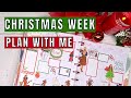 Christmas Week Plan With Me / Rongrong / Vertical Layout